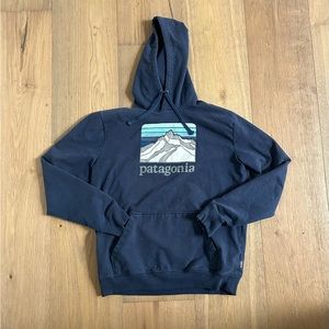 Patagonia Mens logo Hoodie